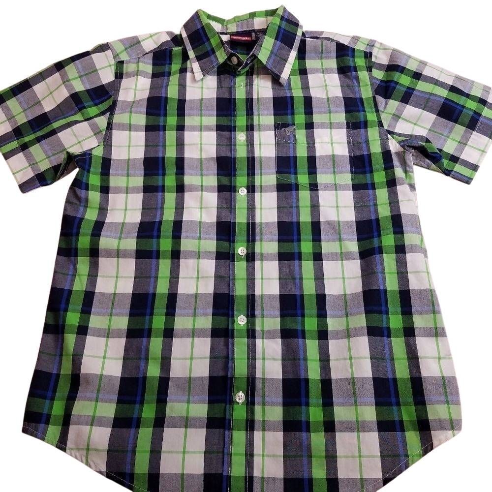 Wrangler plaid shirt XL14/16